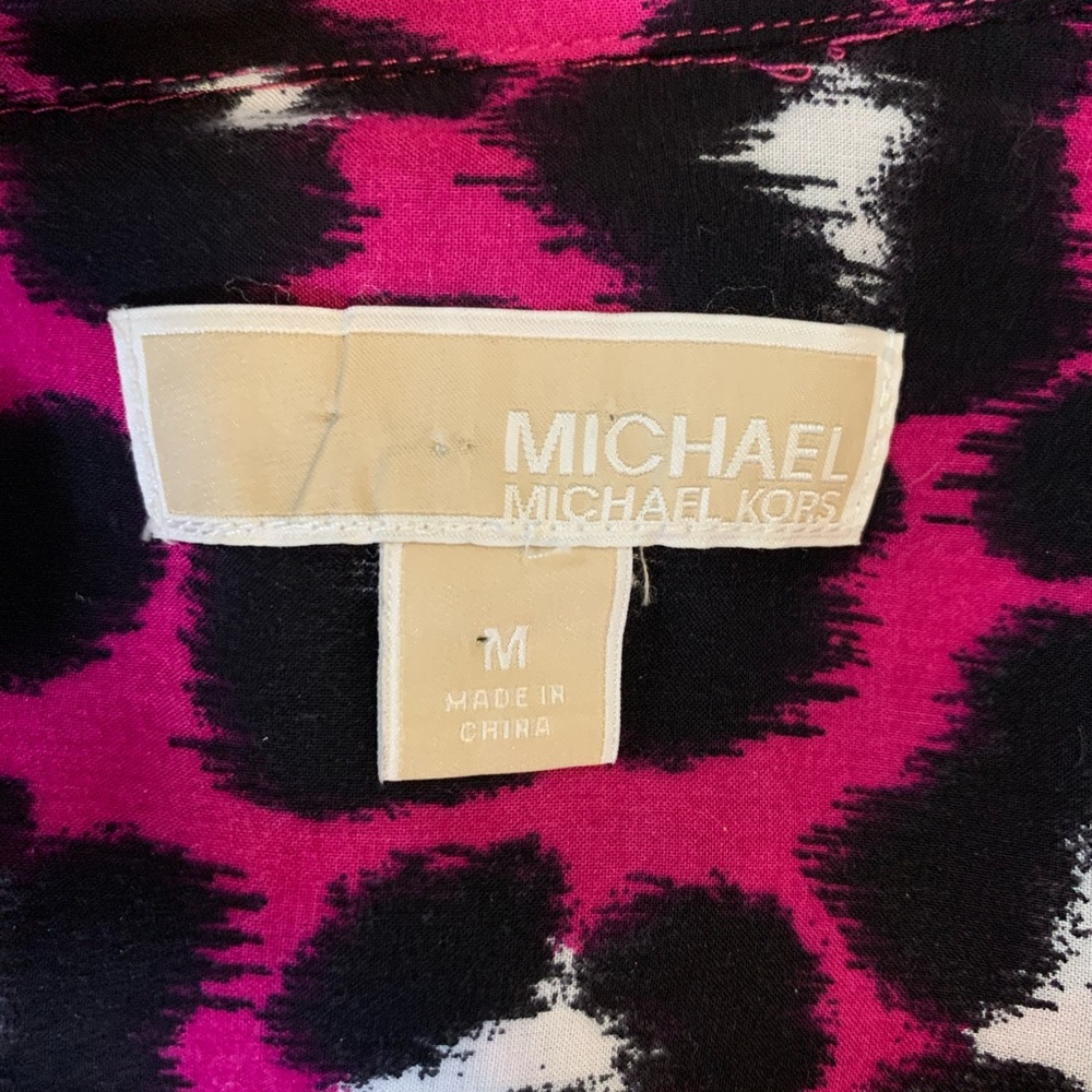 MICHAEL Michael Kors Leopard Print Shirt - Picture 4 of 8